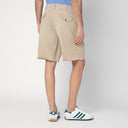 Shorts grandes de algodón beige Polo Ralph Lauren