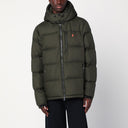Chaqueta acolchada con capucha verde oliva Polo Ralph Lauren