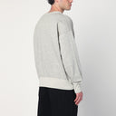 Свитшот Polo Ralph Lauren серого цвета из махровой ткани с графическим рисунком