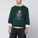 Felpa Polo Ralph Lauren con orso Polo verde muschio