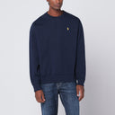 Polo Ralph Lauren marineblaues Sweatshirt aus Baumwollmischung