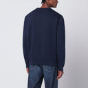 Polo Ralph Lauren marineblaues Sweatshirt aus Baumwollmischung