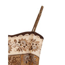 Costume intero marrone in poliammide