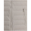 Giacche e cappotto beige in poliammide