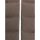 Cappotto marrone in poliammide