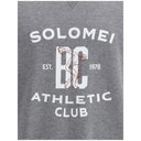 Graues Baumwoll-Sweatshirt