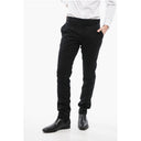 4-Pocketed Wool Pants with Belt Loops