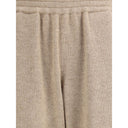 Beige Cashmere Pants