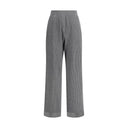 Pantalones casuales de algodón grises