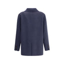 Casaco de Cashmere Azul