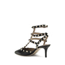 Décolleté con tacco alto in pelle di vitello nero Bos Taurus