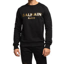 Black Cotton Sweater - Allure Absolue