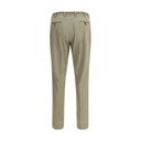 Pantaloni Chino in Cotone Verde