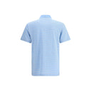 Camisa Polo de Algodão Azul Claro