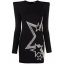 Black Viscose Dress - Allure Absolue