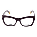 Monture de lunettes femme violette