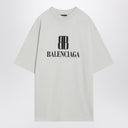 Balenciaga White Nano BB Medium Fit T-shirt