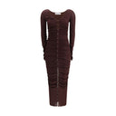 Draped knit Dress Self-Portrait