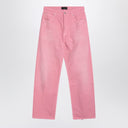 Balenciaga Wide-leg Baby Pink jeans