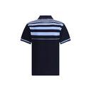 Blue Cotton Polo Shirt