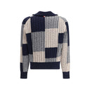 Multicolor Wool Cardigan