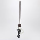 Balenciaga Keychain Charm Heart Le City burgundy/white