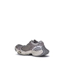 Scarpe da ginnastica atletiche grigie in polietilene