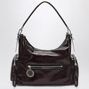 Borsa a spalla Stella McCartney Dartmoor colore melanzana
