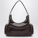 Stella McCartney Dartmoor Schultertasche in Auberginenfarbe