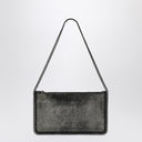 Stella McCartney Falabella Ruthenium Metallic Clutch Shoulder Bag