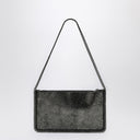 Stella McCartney Falabella Ruthenium Metallic Clutch Shoulder Bag
