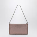 Stella McCartney Falabella Pink Clutch Shoulder Bag with Rhinestones