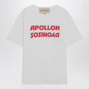 Valentino White T-shirt with Apollon/Dionysos print