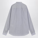 Valentino Light blue cotton shirt with logo