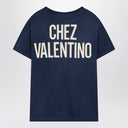 블루 티셔츠 Chez Valentino