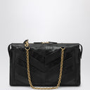 Valentino Garavani Panthea bag in black chevron-pattern nappa