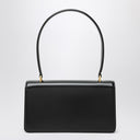 Valentino Garavani Vain Tasche aus schwarzem glänzendem Kalbsleder