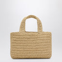 Sac Valentino Garavani Viva Superstar Crochet petit naturel/noir