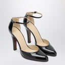 Valentino Garavani Hi Dolly décolleté in pelle verniciata nera