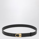 Valentino Garavani Black Vlogo Signature belt