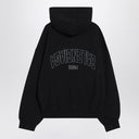 Balenciaga Washed black Flipped Uni Regular Fit zip hoodie