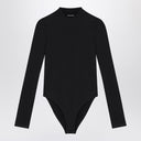 Balenciaga Black nylon bodysuit