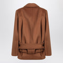 Saint Laurent Camel wool short coat