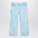 Burberry Light blue denim jeans with EKD