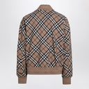 Burberry Check pattern zipped cardigan