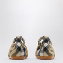 Burberry Check pattern nylon-blend ballerina