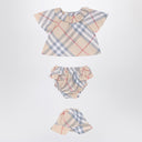 Burberry Set of three pieces light beige with pattern