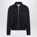Burberry Harrington Jacket Navy Blue in Cotton