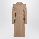 Alexander McQueen beige Trenchcoat mit Gürtel