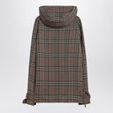Burberry Half-zip jacket with Check pattern in silk blend